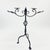 Hand Forged Iron Candelabra 23″ (59cm) Antique Copper Finish Grand Wide & Tall Centerpiece For Sale - Image 6 of 8