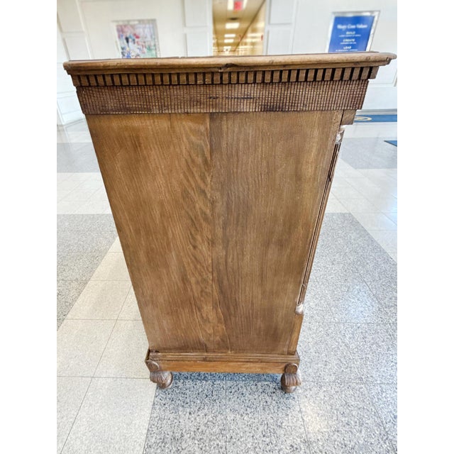Tan 19th Century Danish Oak Chest of Drawers For Sale - Image 8 of 18