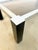 Metal Coffee Table in Black Metal and Chrome with Smoked Glass, 1970s For Sale - Image 7 of 12