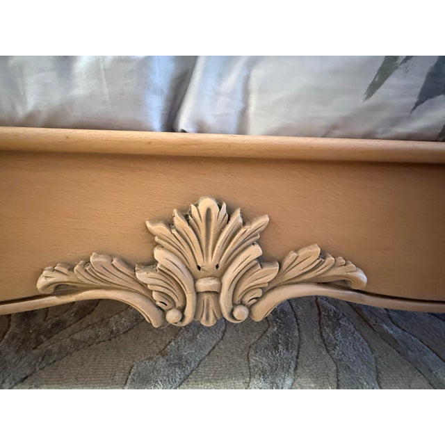 2020s The Willow & Oak French Provincial Scalloped Cane Bed Frame King For Sale - Image 5 of 13