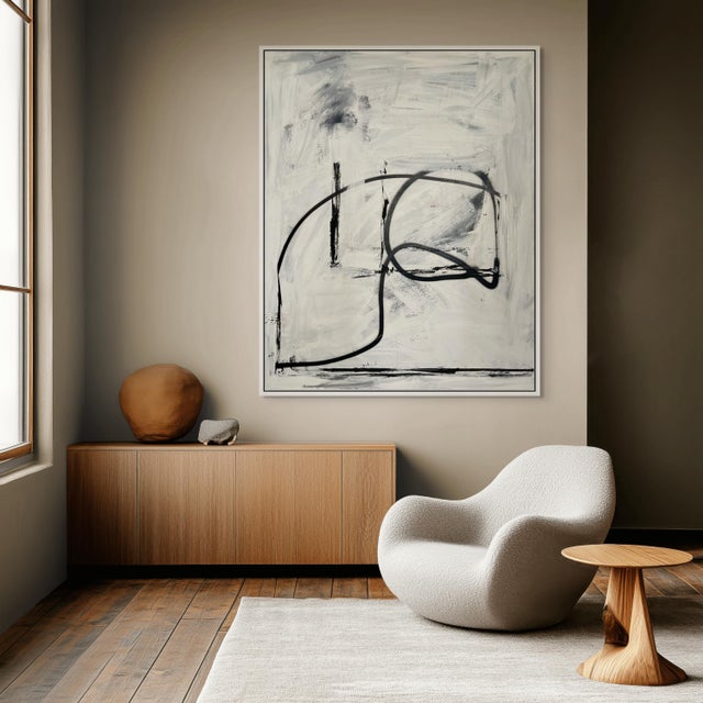 This artwork will be shipped flat within the US. If shipped outside of the US this work will be shipped rolled in a dent-...