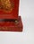Pair of Large Italian Chinoiserie Decorated Red Tole Neoclassical Planters For Sale - Image 10 of 10