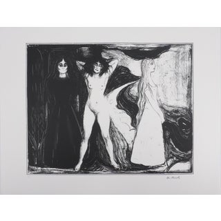 After Edvard Munch, Nude The Three Ages of Woman, Lithograph For Sale