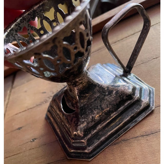 I can't think of a more elegant way to be served a morning egg whether you like it hard or soft boiled than in a handled...