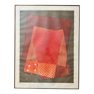 Arthur Luiz Piza "La Grande Rouge" Signed Print
