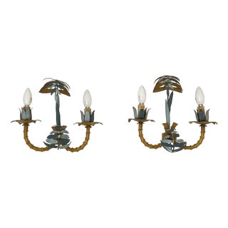 Vintage French Sconces, 1930s, Set of 2 For Sale