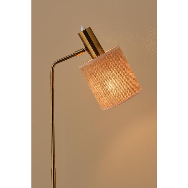 Brass Floor Lamps from Bergboms, Sweden, 1960s, Set of 2 For Sale - Image 6 of 9