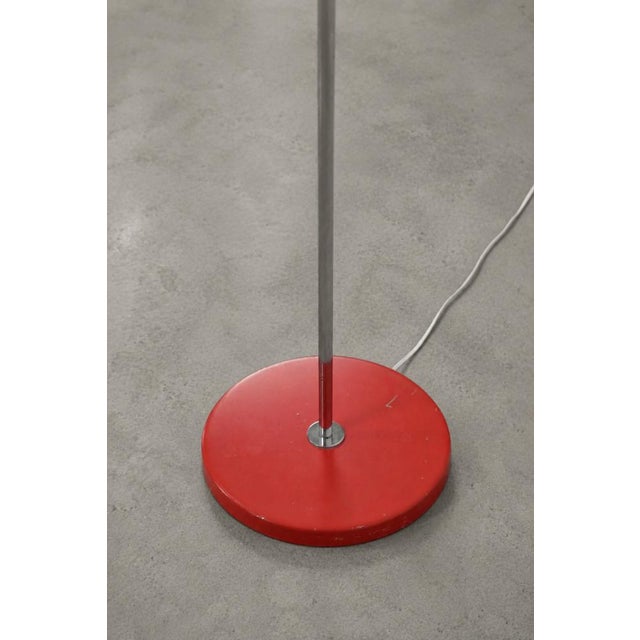 Mid-Century Italian Modern Space Age Chrome Floor Lamp, 1960s For Sale - Image 11 of 15