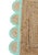 Not Yet Made - Made To Order Handwoven Natural Jute Bath Rug With Mint Scalloped Border For Sale - Image 5 of 11