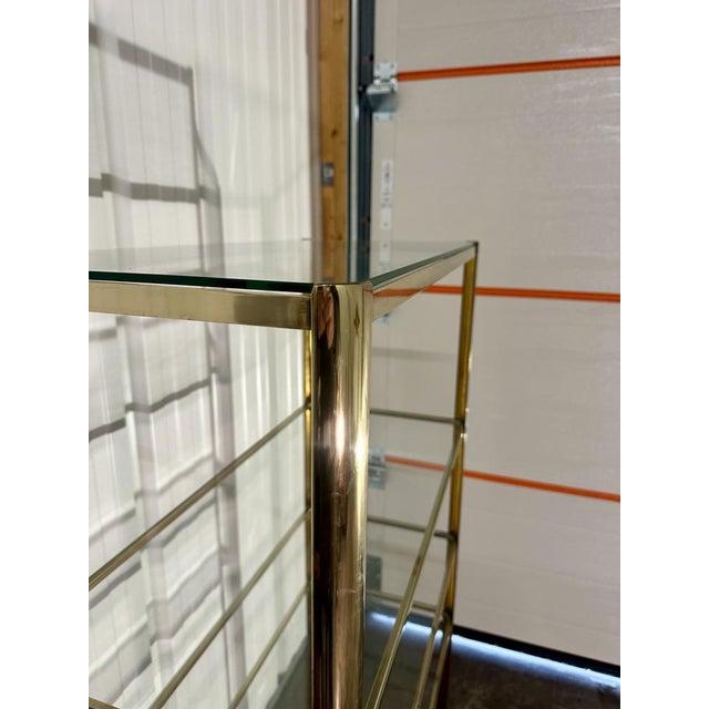 Mid-Century Bronze Shelf by Quinet, 1960s For Sale - Image 4 of 14