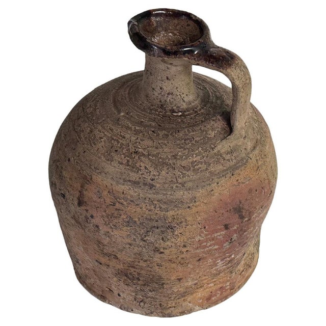 Japanese Style Stoneware Pottery Jug, France, 19th Century For Sale - Image 3 of 18