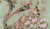 Chinoiserie 20" *40"/Panel, Chinoiserie Mint Green Pheasant Floral 2-Panel Wallpaper Panels, No Frame, Tea Paper For Sale - Image 3 of 7