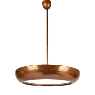 Bauhaus UFO Ceiling Light attributed to Josef Hurka for Napako, 1930s For Sale