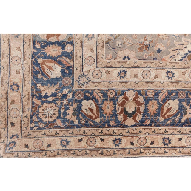 1920s 1920s Tabriz Rug For Sale - Image 5 of 11