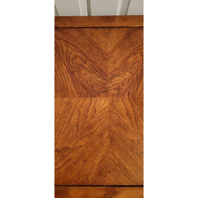 1970's Brandt End Tables With Barley Twist Legs and Single Drawer - A Pair For Sale - Image 9 of 12