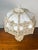 Vintage Art Nouveau Slag Glass Two-Light Table Lamp, C. 1935–1955 For Sale - Image 4 of 10