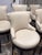 Cream Century Furniture Leather Bar Stools, Set of Five For Sale - Image 8 of 14