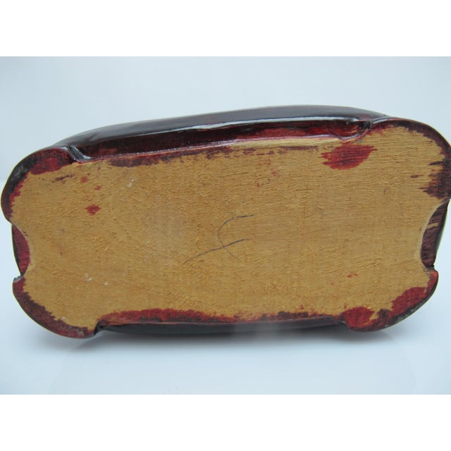 Chinese Natural Painting Dream Stone Meditational Scholars Siltstone Wood Stand For Sale - Image 12 of 12