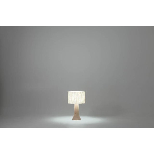 Contemporary Chung FL5S-33 Gentle Natural Oak Lamp by Jeroen De Ruddere For Sale - Image 3 of 6