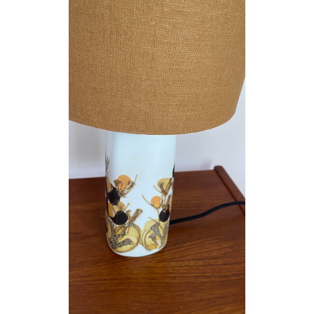 Mid-Century Modern Table Lamp by Ellen Malmer for Royal Copenhagen, 1965 For Sale - Image 9 of 14
