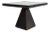 Extendable Glossy Transparent Black Lacquered Chelsea Dining Table by Vittorio Introini for Saporiti, 1968 For Sale