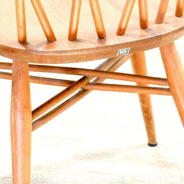 Blue Label Dining Table and Chairs by Lucian Ercolani for Ercol, Set of 3 For Sale - Image 6 of 9