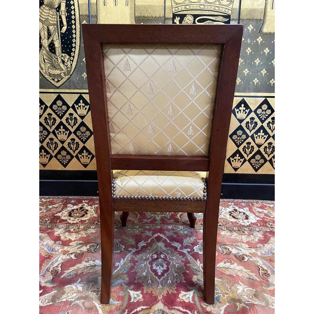 Gold Napoleon III Chairs, Set of 6 For Sale - Image 8 of 11