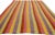 Tribal Vintage Turkish Striped Kilim Rug - 06'00 X 09'07 For Sale - Image 3 of 8