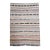 1970s Vintage Handmade Wool Cotton Beige Area Rug For Sale
