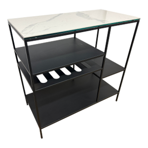 Room & Board Bowen Counter Table With Wine Shelf