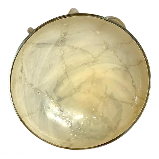 Glass Vintage Josefina Blown Art Glass Octopus Pedestal Dish For Sale - Image 7 of 10