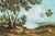 Tranquil Australian Landscape with Eucalyptus Trees - Vintage 20th Century Art 1960 Circa For Sale - Image 10 of 14