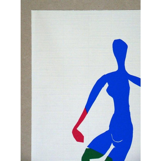 Modern After Henri Matisse, Blue Nude, with Green Stockings, 1978, Lithograph For Sale - Image 3 of 13