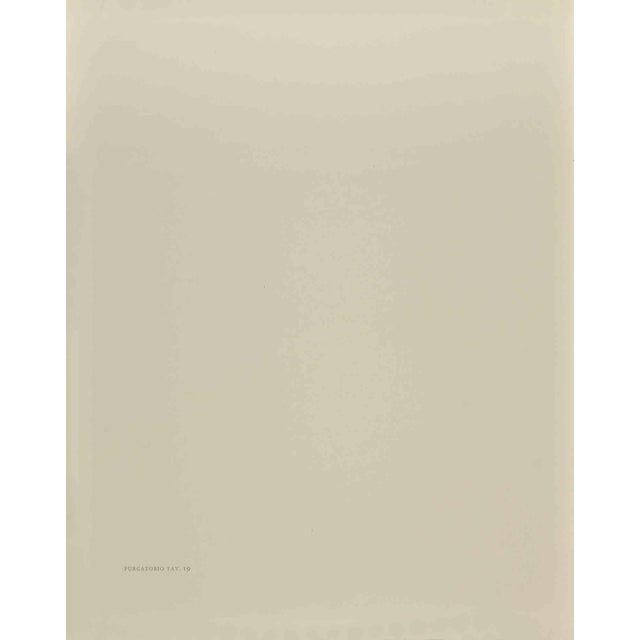 The Siren of the Dream - "The Divine Comedy" - Song 19 - Purgatory is a woodcut print realized in 1963 for a series...