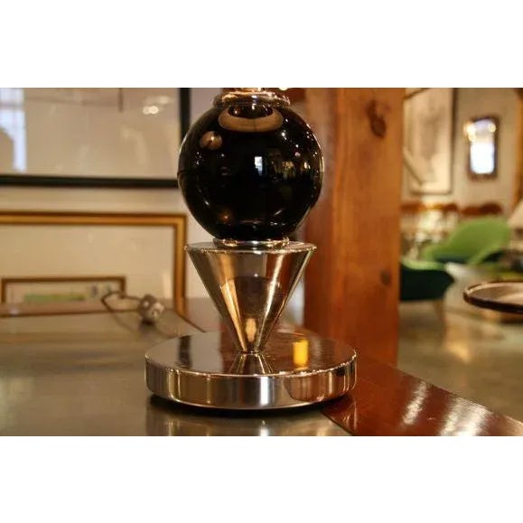 Italian Steel Ball Lamps For Sale In Los Angeles - Image 6 of 9