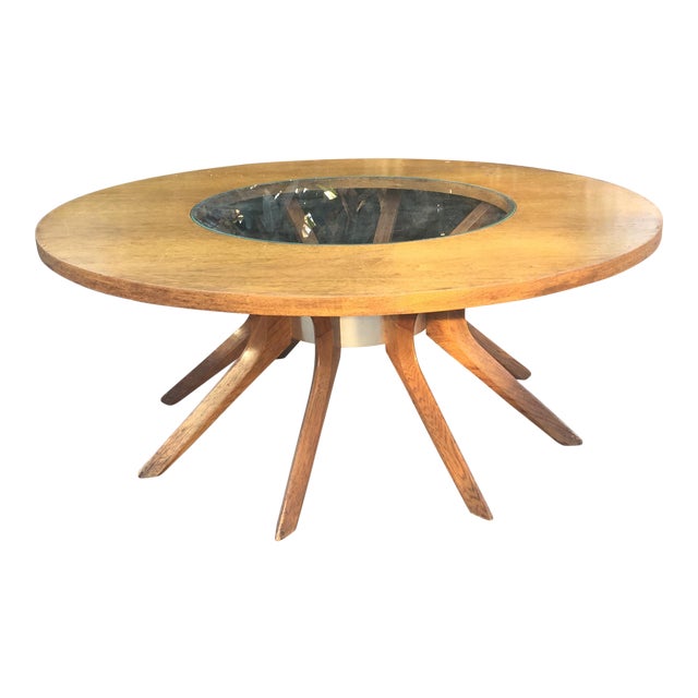Broyhill Brasilia Cathedral Coffee Table | Chairish
