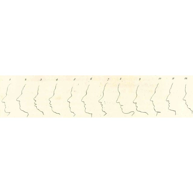 Profiles is an original artwork realized by Thomas Holloway for Johann Caspar Lavater's "Essays on Physiognomy, Designed...