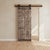 Antique Hand-Carved Floral Single Door – Statement Barn Door Wall Art 80x31 For Sale - Image 4 of 4