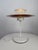 White Danish Metal Table Lamp in style of Poul Henningsen, 1980s For Sale - Image 8 of 10
