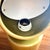 1970s Vintage Space Age Table Lamp in Olive Green Ceramic, Italy, 1970s For Sale - Image 5 of 12