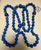 Modern Lapis Lazuli Single Strand Necklace 14 Kt Roundel Yellow Gold , 32 Inch For Sale - Image 3 of 8