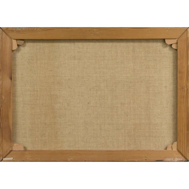 Cornflower Blue 'Still Life of Blue Asters', by Mogens Vantore, Charlottenberg, Paris, Circa 1925 For Sale - Image 8 of 9