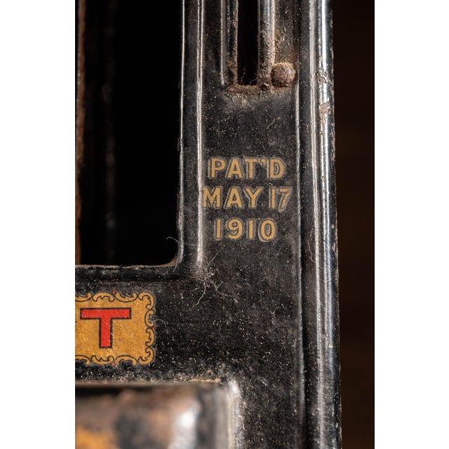 Metal Early 20th Century One-Cent Match Vending Machine by Krema For Sale - Image 7 of 8
