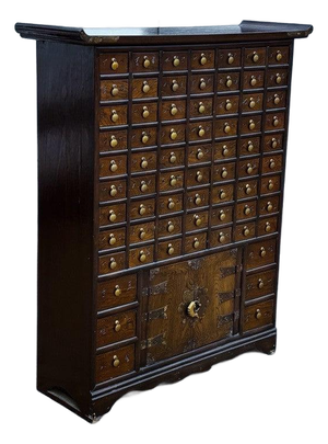 Chinese Apothecary Cabinet with 69 Drawers