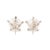 H. Stern H.Stern Pérolas 18k Noble Gold Rose Pink Gold Diamond Pearl Stud Earrings, A Pair For Sale - Image 4 of 8