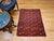 Vintage Turkmen Tekke in Allover Pattern in Red, Navy, Ivory, Blue, Pink For Sale - Image 9 of 18