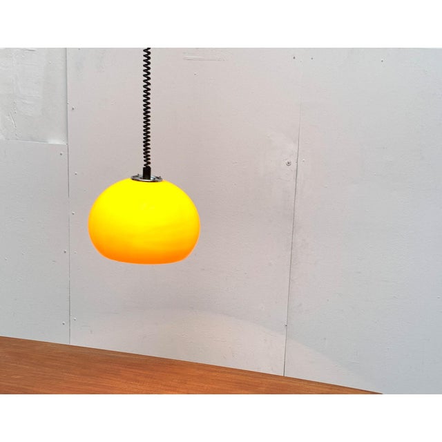 Mid-Century Space Age Italian Jolly Pendant Lamp by Luigi Massoni for Guzzini, 1960s For Sale - Image 18 of 18