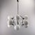 Large Space Age Sputnik Chandelier with 12 Opal Glass Spheres, Germany, 1970s For Sale - Image 12 of 12