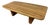 Mid 20th Century Solid Modern Oak Butcher Block Coffee Table For Sale