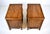 Chestnut Henredon French Provincial Nightstands, Carved Oak & Brass, 1980s, Usa For Sale - Image 8 of 12
